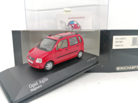 Opel Agila A rood