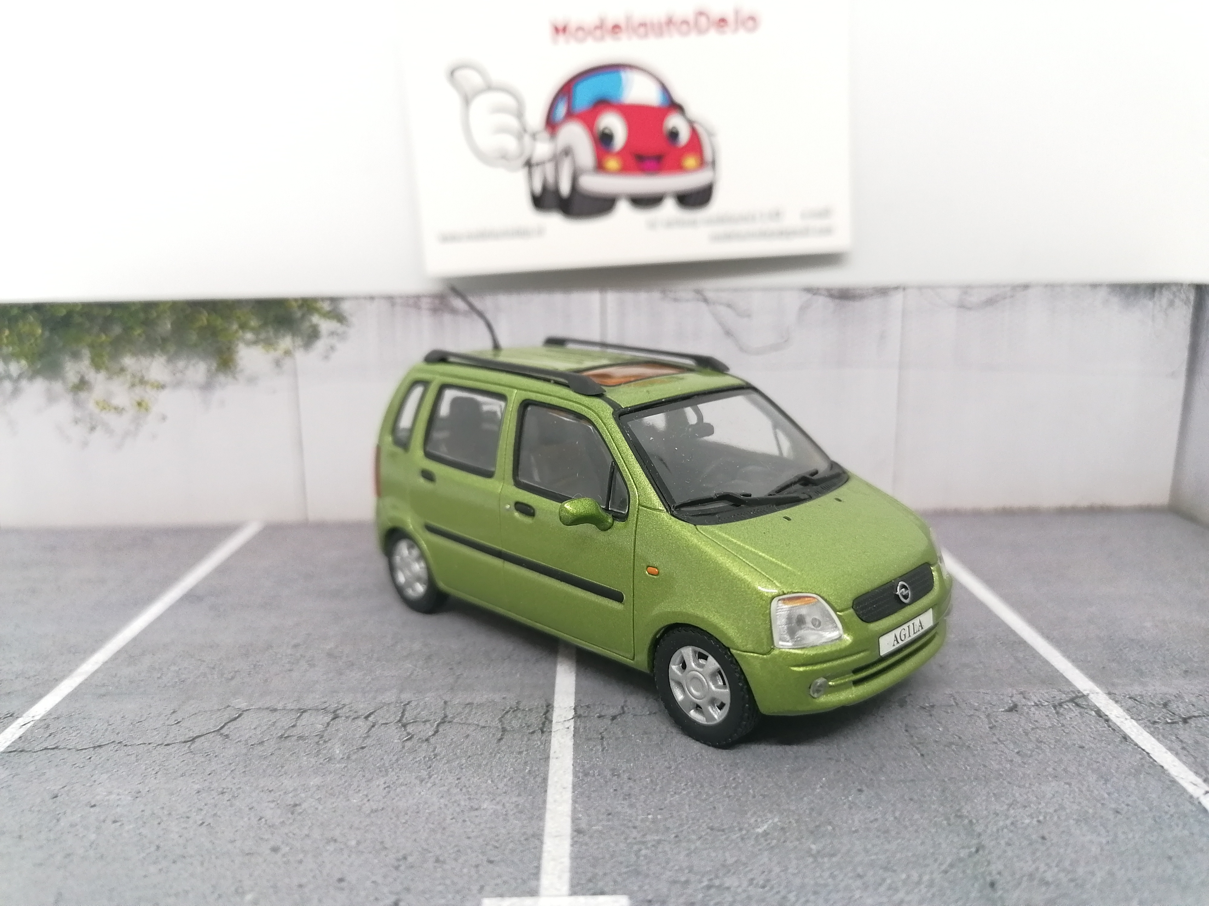 Opel Agila A groen