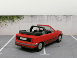 Opel Kadett E GSI cabrio  rood