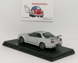 Nissan Skyline GT-R ( R34)  Vspec II zilvergrijs