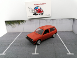 Volkswagen Polo 86C II  Steilheck oranje
