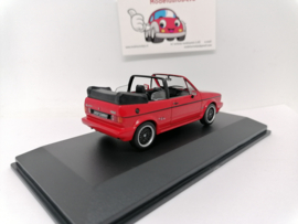Volkswagen Golf 1 cabrio sportline rood