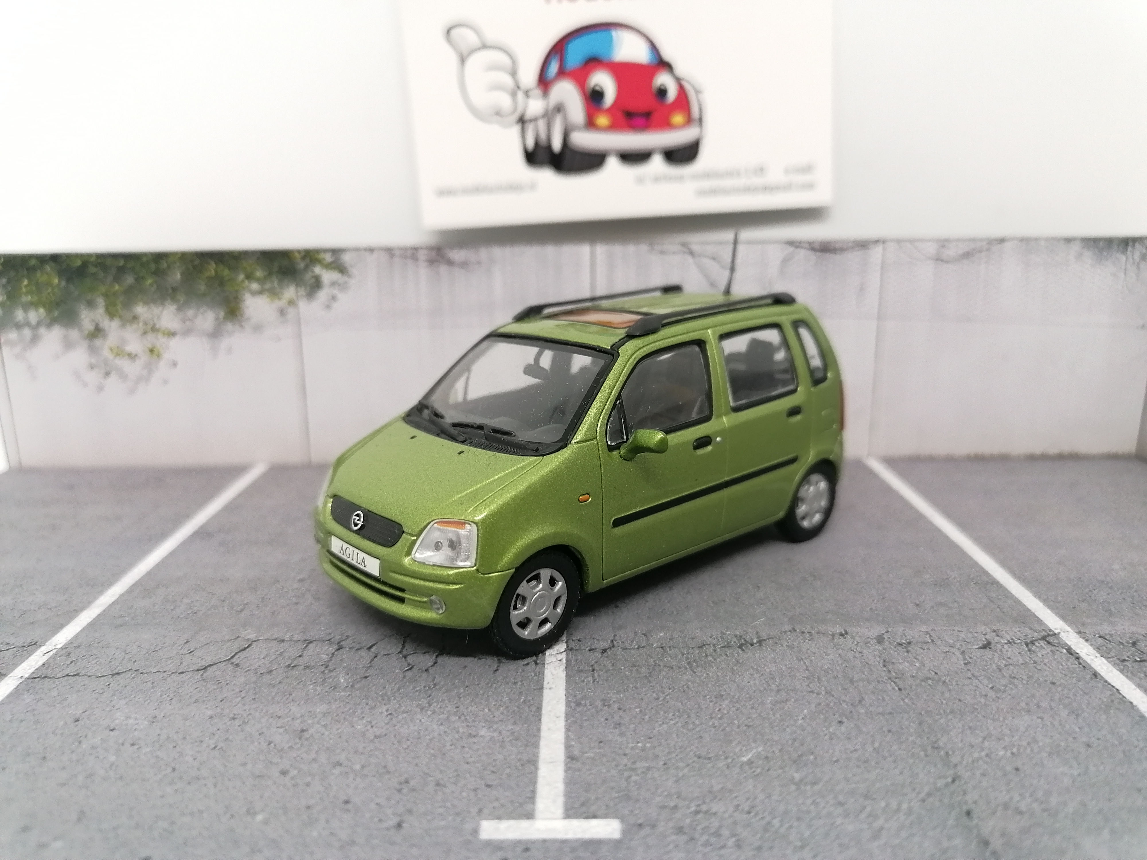 Opel Agila A groen