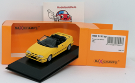 Renault 19 cabriolet 1991 geel