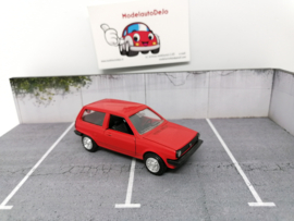 Volkswagen Polo 86C II steilheck rood