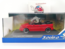 Volkswagen Golf 1 cabrio sportline rood