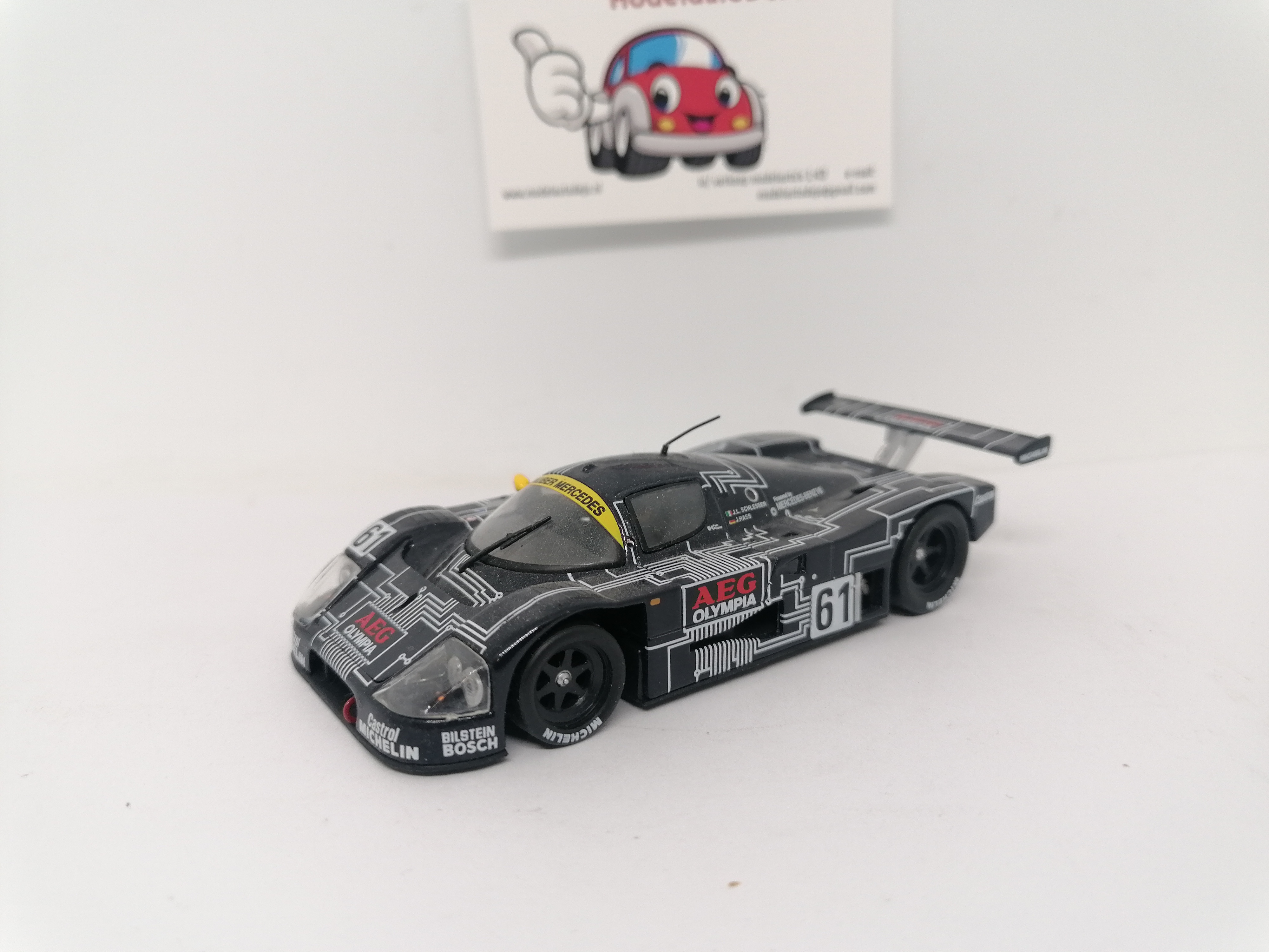 Sauber Mercedes C9 #61 AEG Le Mans 1988