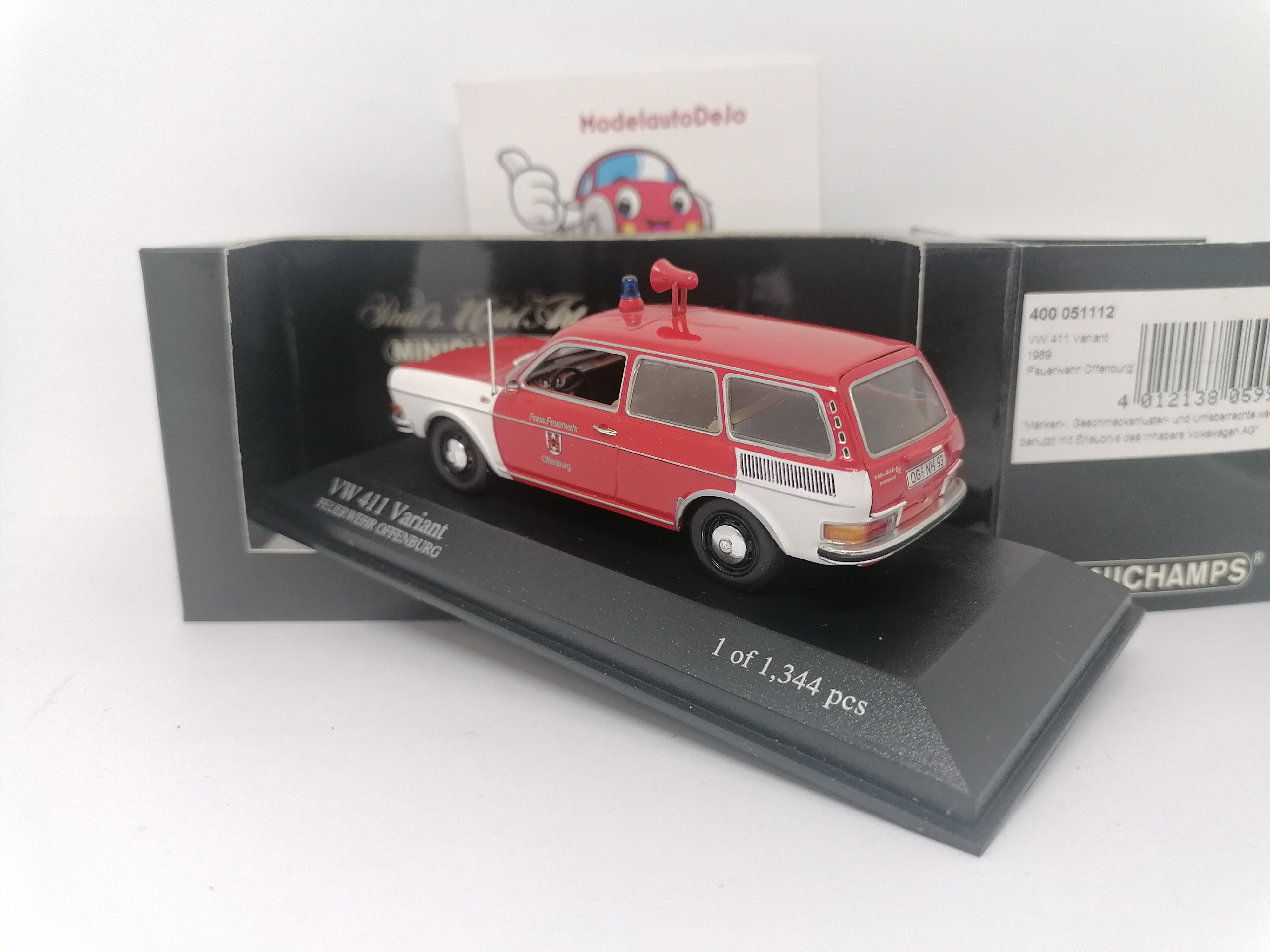 Volkswagen 411 Variant 1969 "Feuerwehr Offenburg"