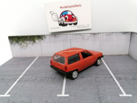 Volkswagen Polo 86C II  Steilheck oranje
