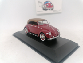 Volkswagen 1200 Käfer Cabrio 1952 gesloten kap