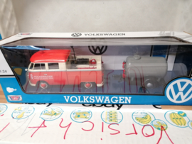 Volkswagen T1 Doka Roadservice met tankwagen