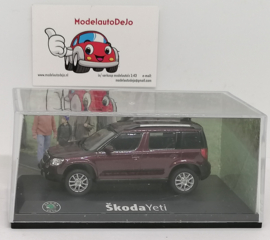 Skoda Yeti 2009 donker rood