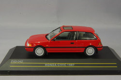 Honda Civic EC hatchback 1987 rood