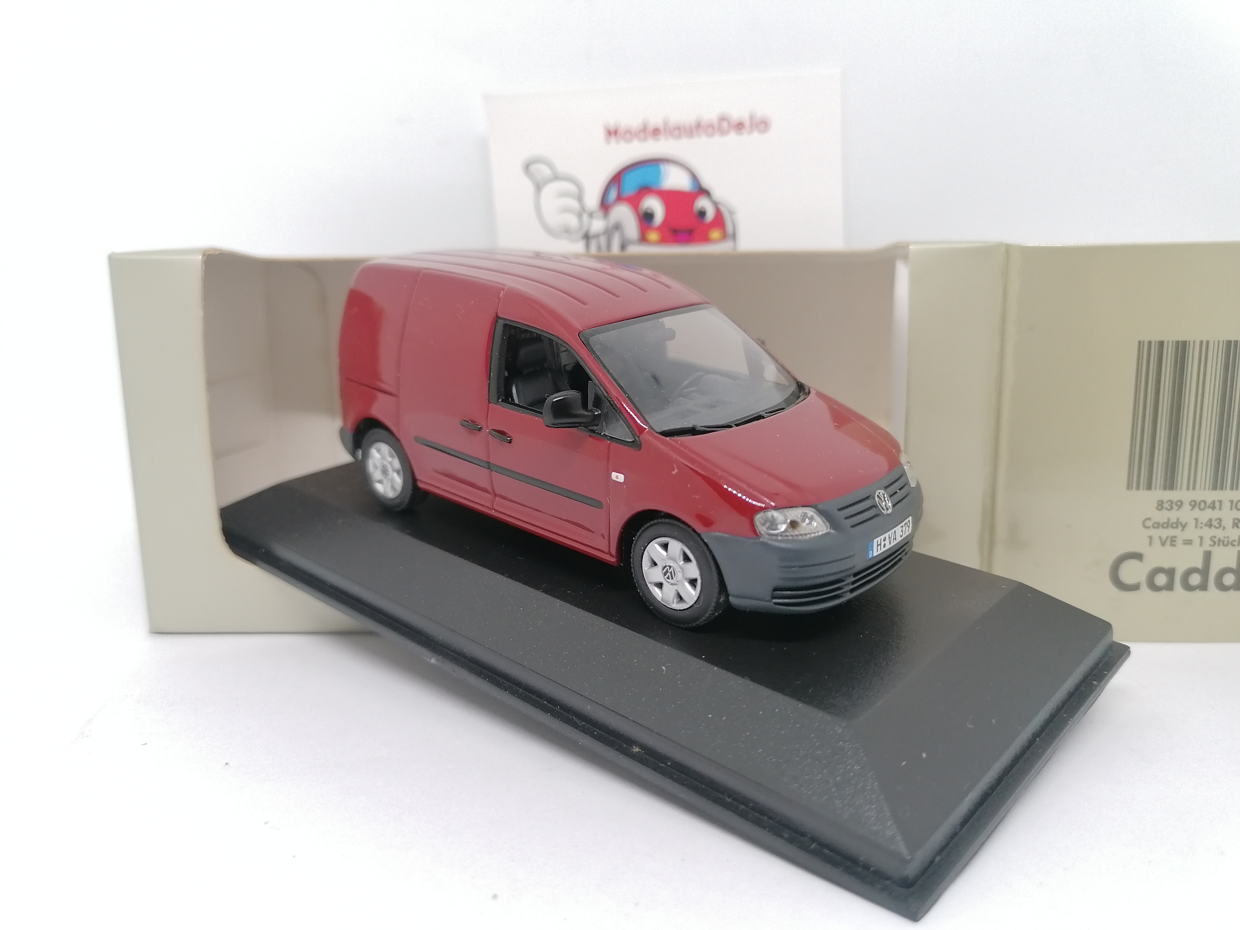 Volkswagen Caddy mk3 donker rood