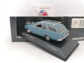 Opel Rekord C caravan 1966 blauw
