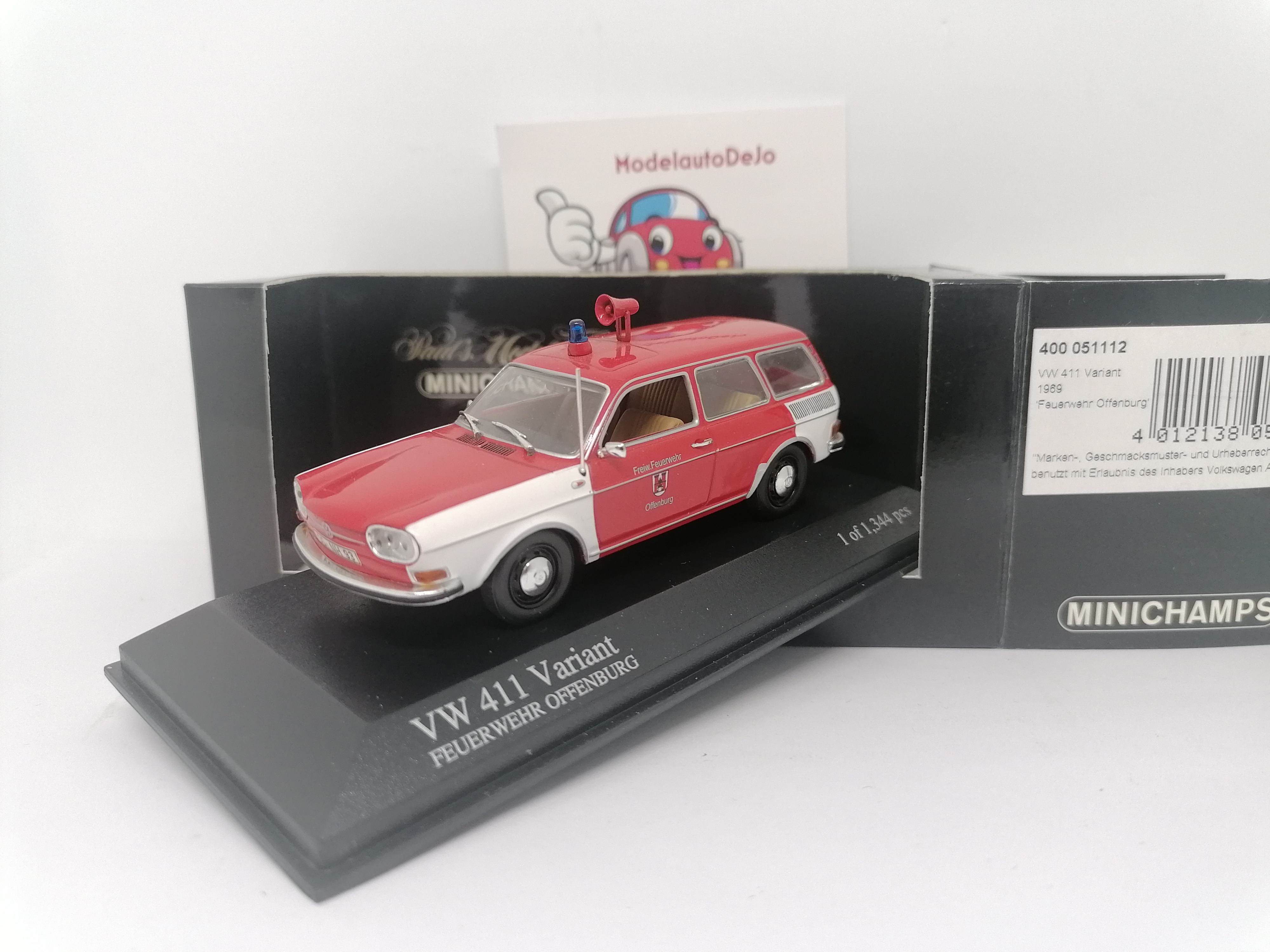 Volkswagen 411 Variant 1969 "Feuerwehr Offenburg"