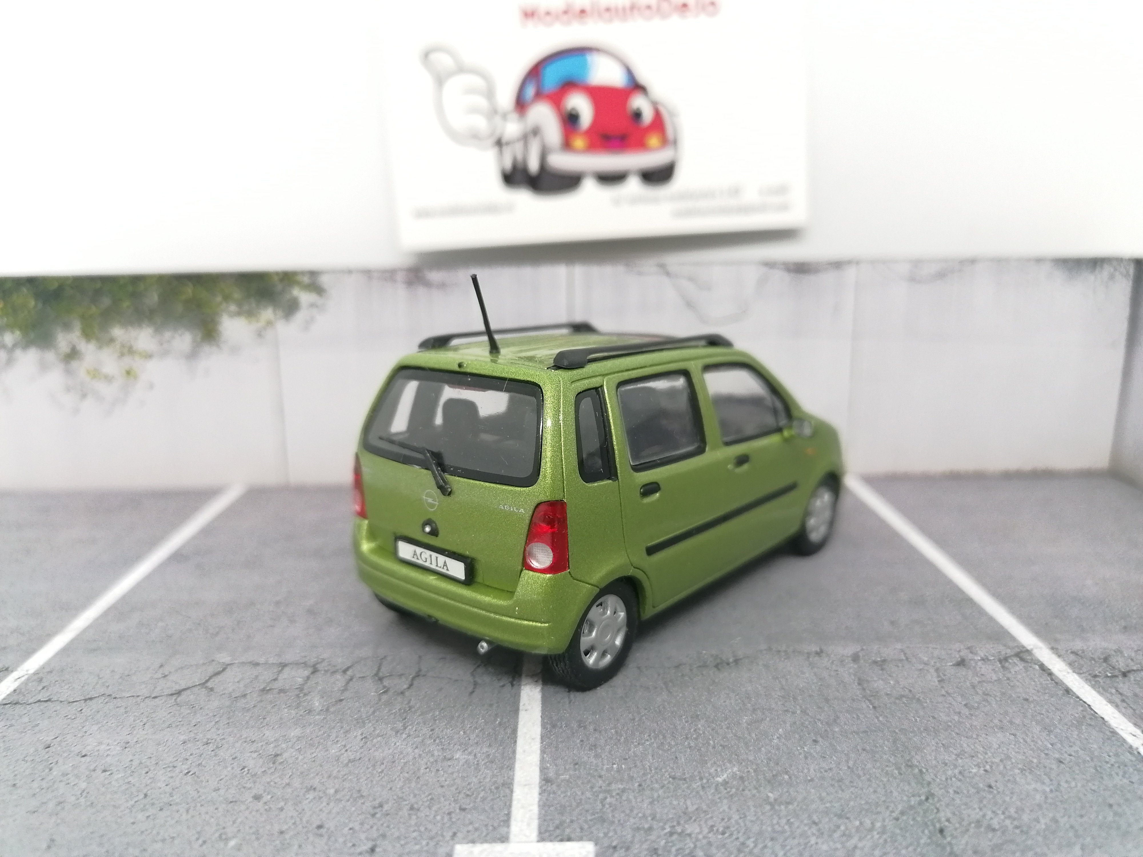 Opel Agila A groen