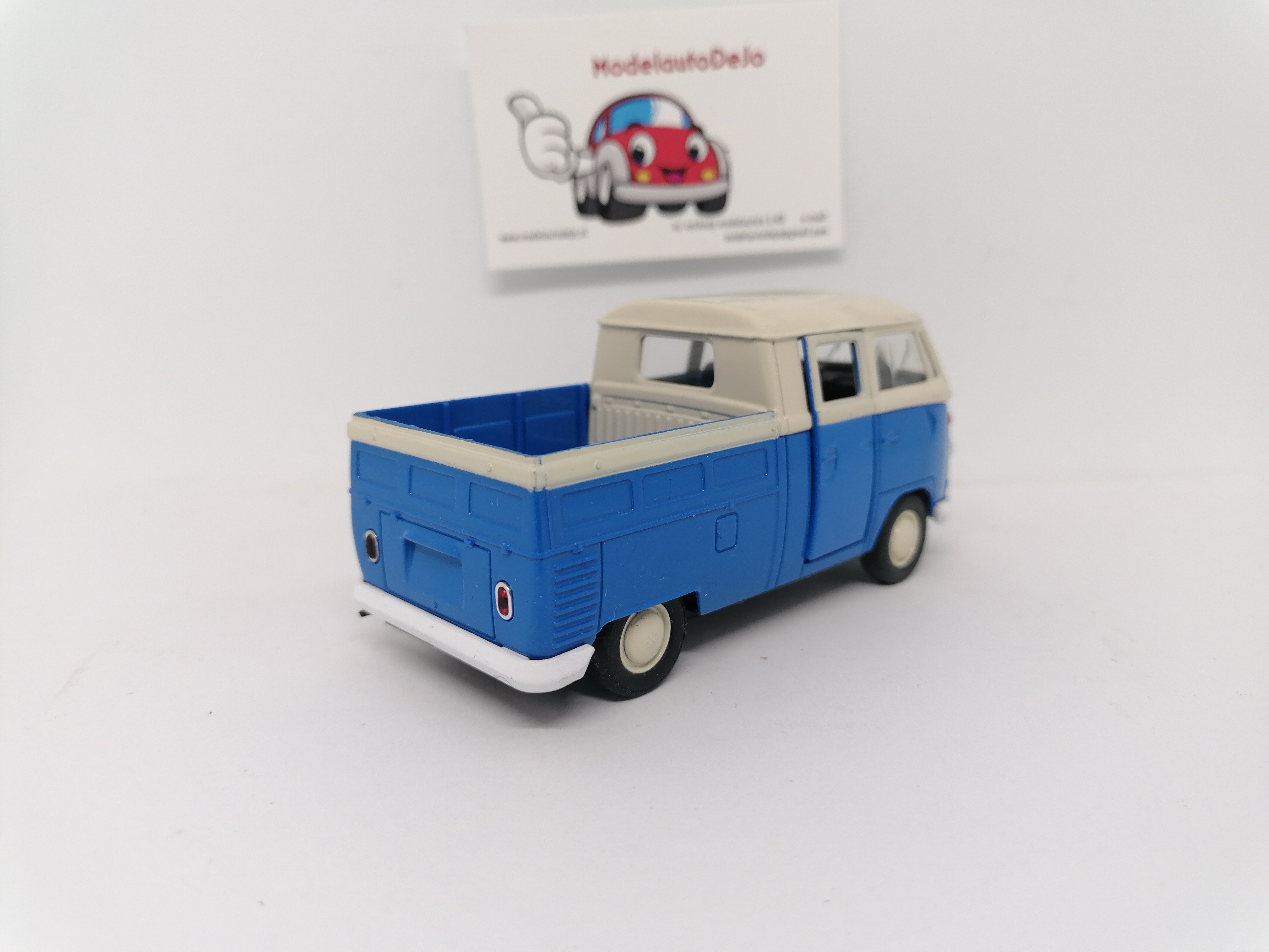 Volkswagen T1 Doka pickup blauw