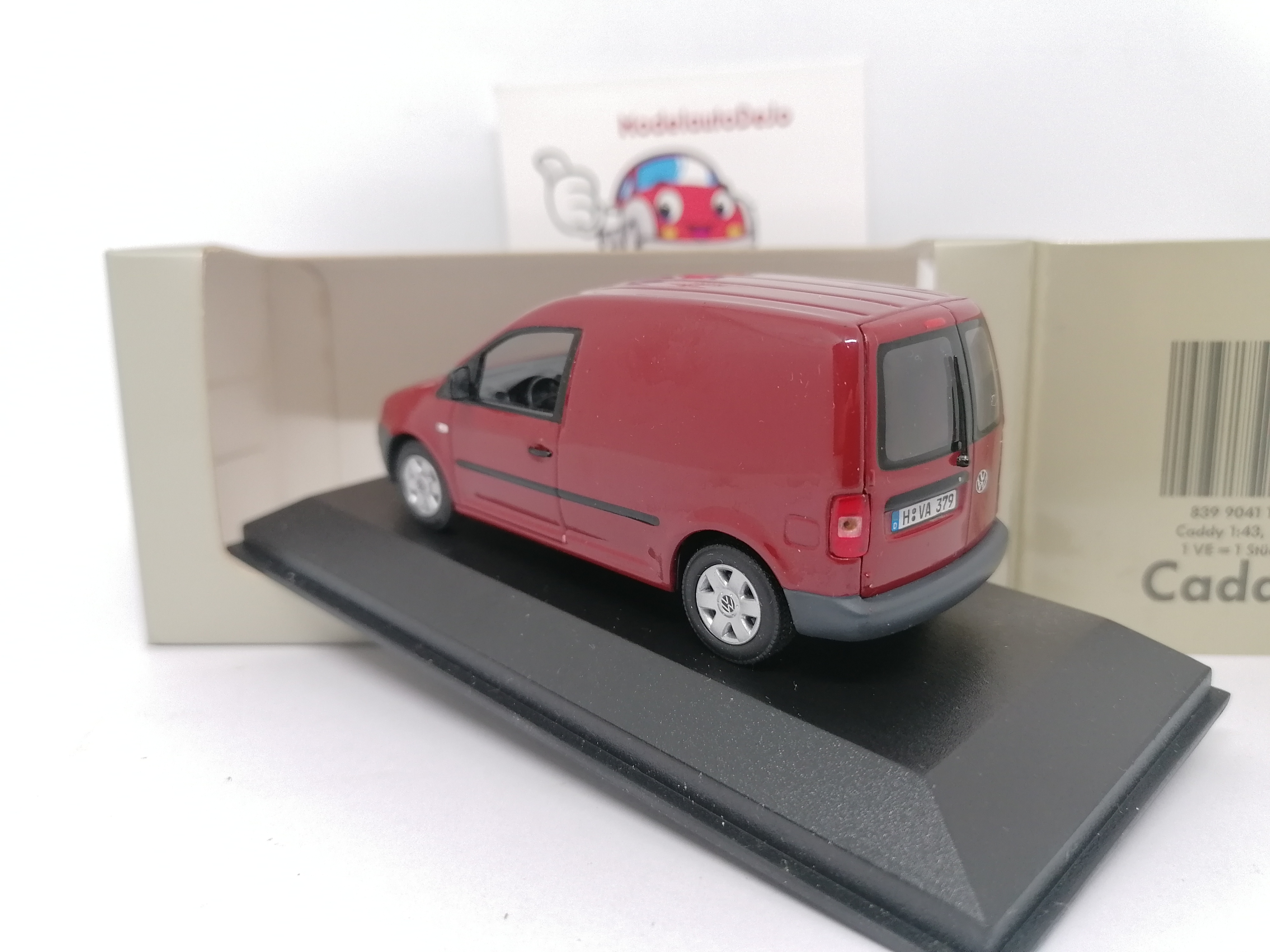 Volkswagen Caddy mk3 donker rood
