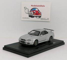 Nissan Skyline GT-R ( R34)  Vspec II zilvergrijs