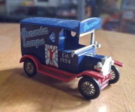 1920 Model T Ford Van "Hanovia lampe"