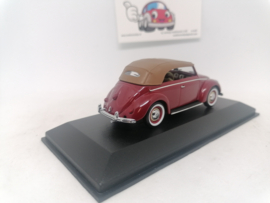 Volkswagen 1200 Käfer Cabrio 1952 gesloten kap