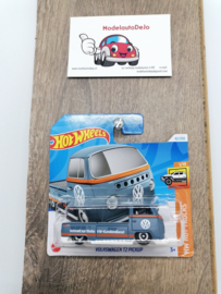 Volkswagen T2 pickup donker grijs