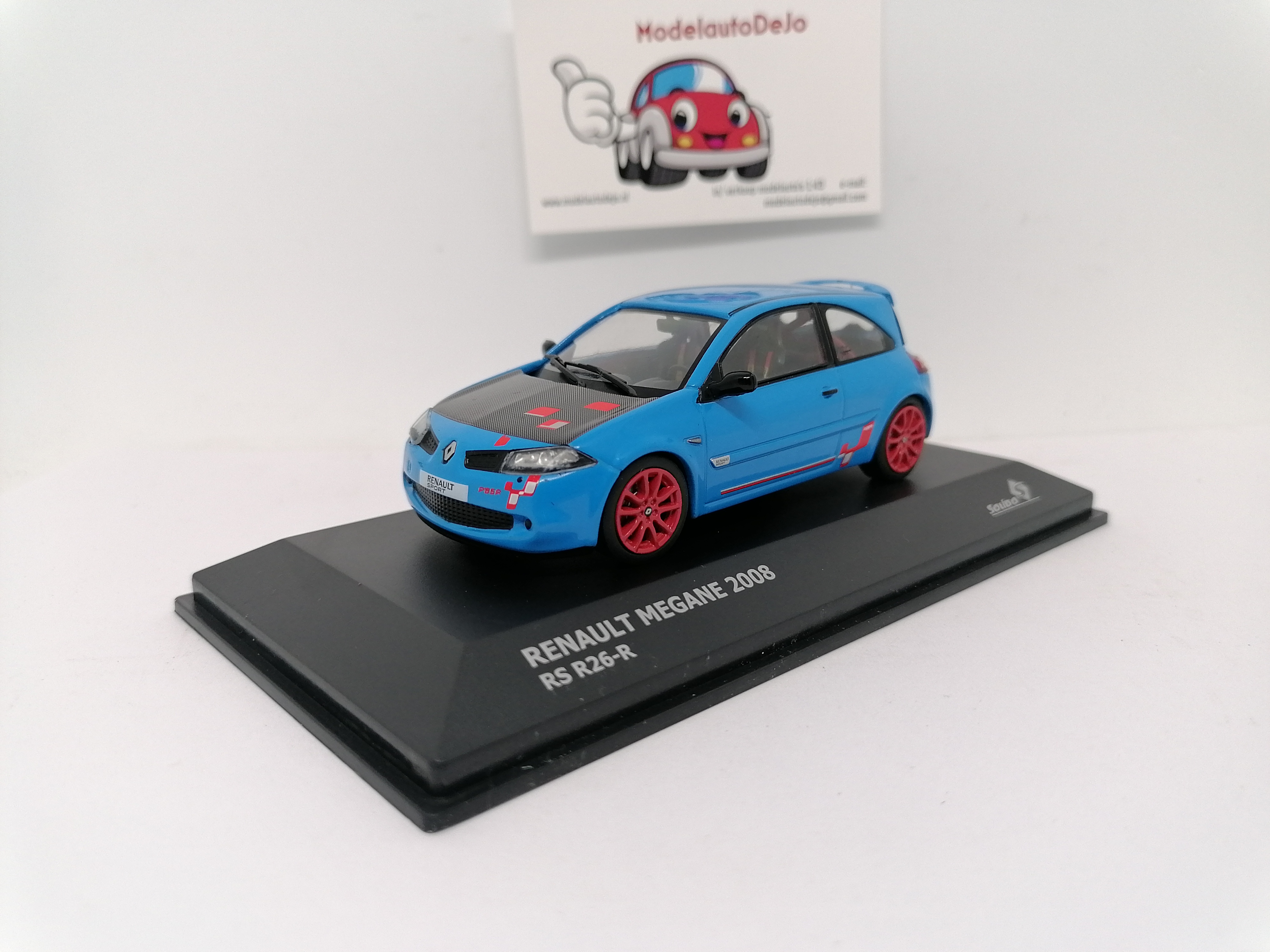 Renault Megane 2008 RS R26-R blauw