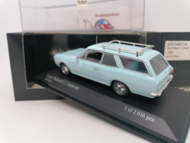 Opel Rekord C caravan 1966 blauw