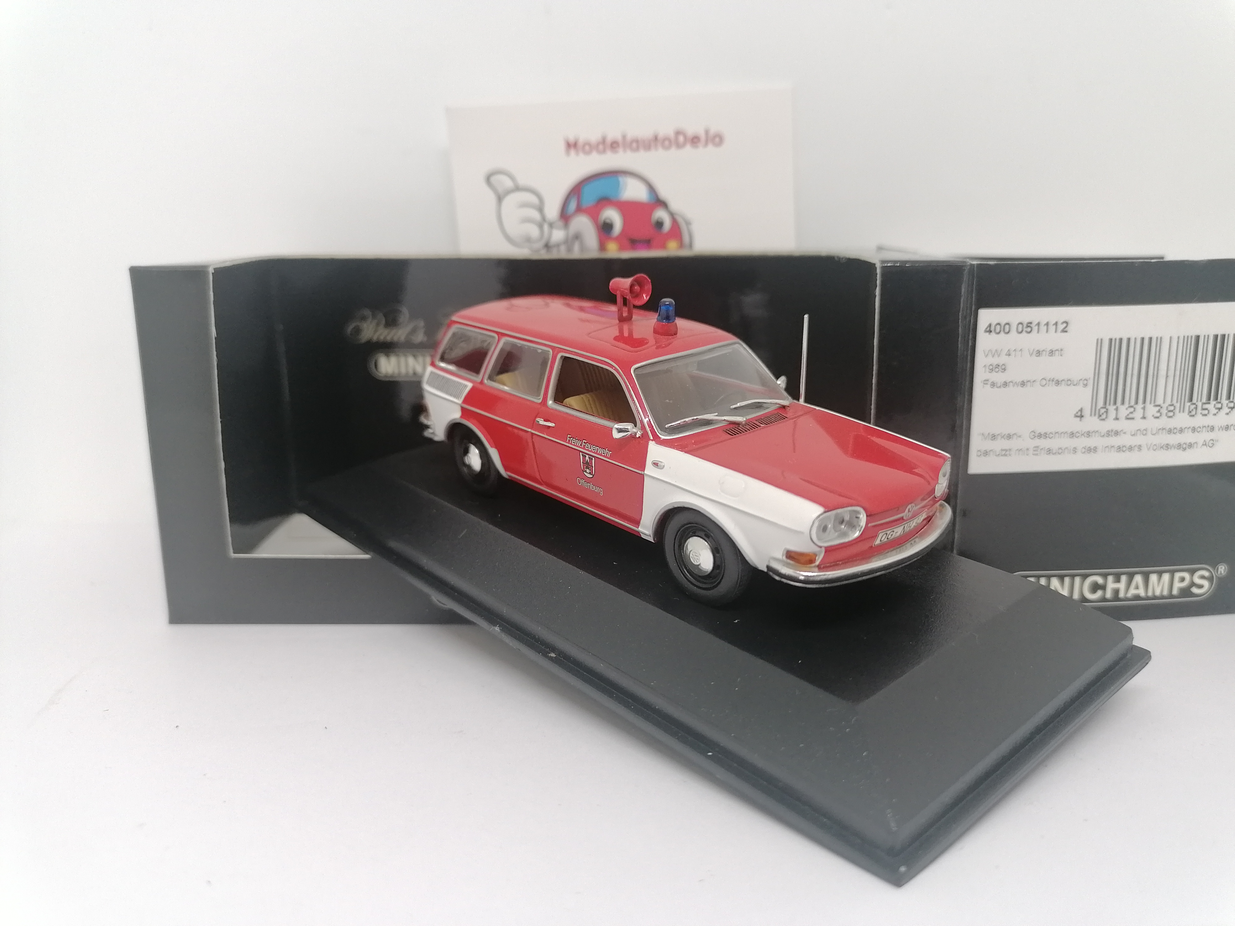 Volkswagen 411 Variant 1969 "Feuerwehr Offenburg"