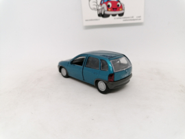 Opel Corsa B 5 drs blauw/groen