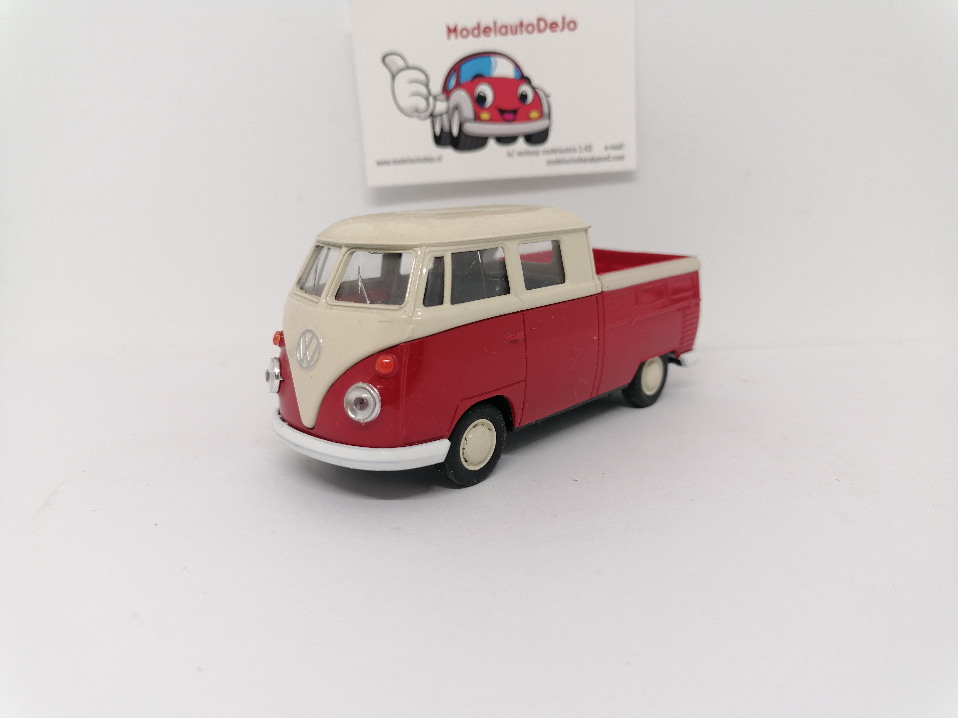 Volkswagen T1 Doka pickup rood