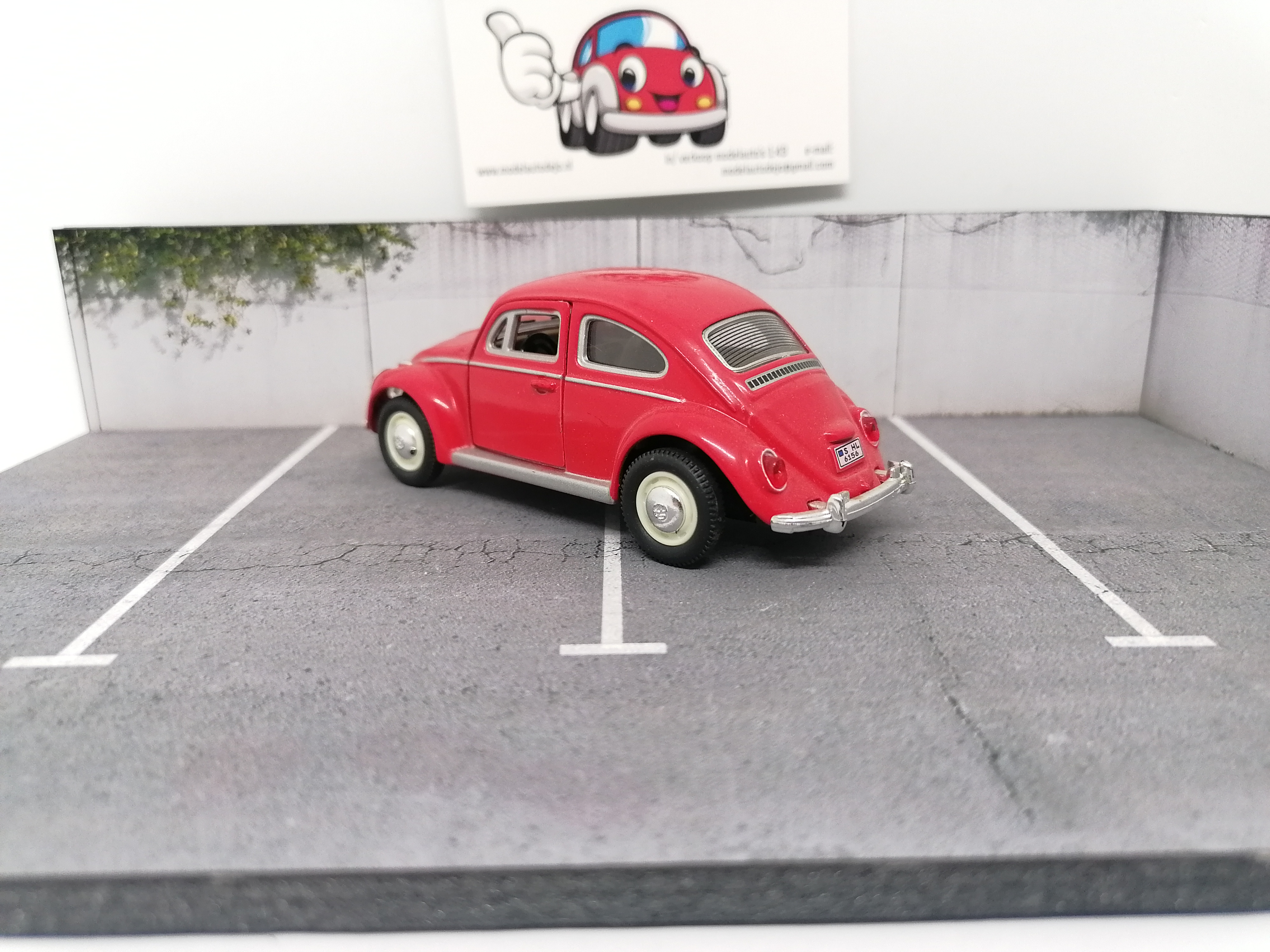 Volkswagen Kever rood