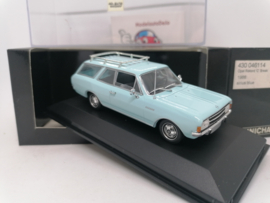 Opel Rekord C caravan 1966 blauw