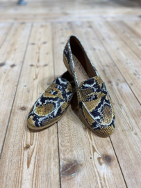 DWRS Loafers Yellow/Snake
