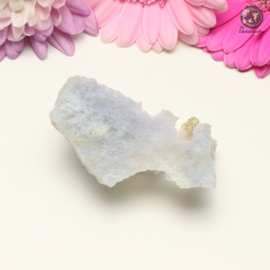Ruwe Blauwe Chalcedoon (Blue Lace agaat) klein zonder externe matrix nr. 11