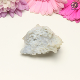 Ruwe Blauwe Chalcedoon (Blue Lace agaat) klein zonder externe matrix nr. 22