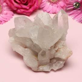 Lemurisch Bergkristal cluster nr. 26
