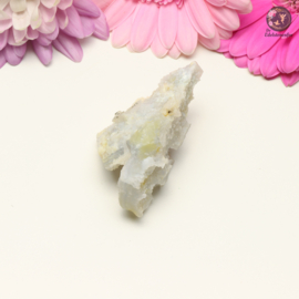 Ruwe Blauwe Chalcedoon (Blue Lace agaat) klein zonder externe matrix nr. 23