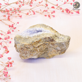 Blauwe Chalcedoon (Blue Lace agaat) ruw nr. 8