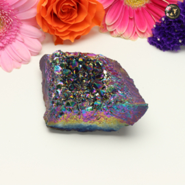 Titanium Aura Kwarts Cluster nr. 1