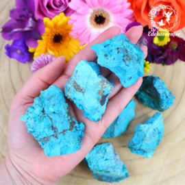 Chrysocolla klein Ruw