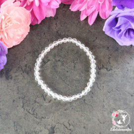 Kinder Armband Facet Bergkristal 4 mm