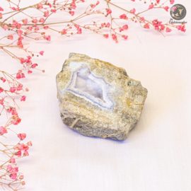 Blauwe Chalcedoon (Blue Lace agaat) ruw nr. 7