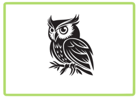 Uil sticker design 1