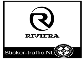 Riviera logo sticker