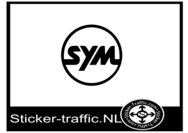 Sym logo sticker