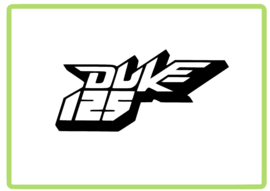 KTM Duke 125 sticker