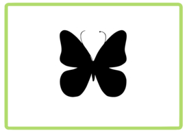 Vlinder sticker design 18