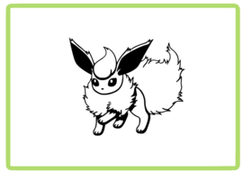 Flareon sticker